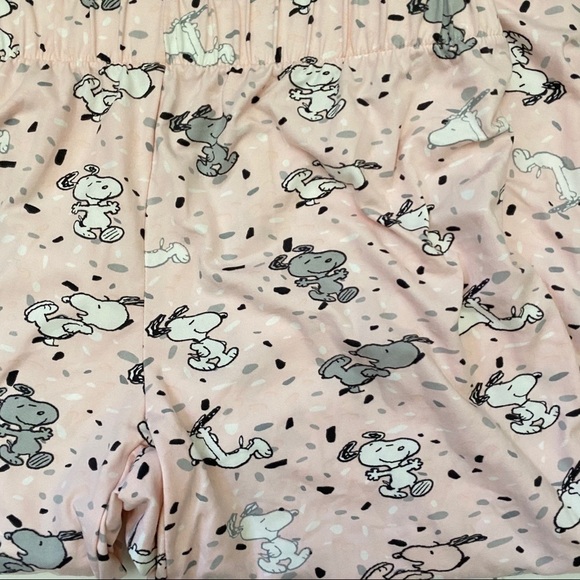Munki Munki Peanuts Snoopy Pink Pj Joggers Small - Picture 2 of 6